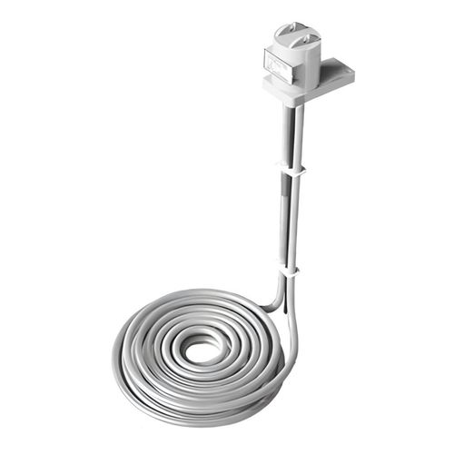 ТЭН фторопластовый, PTFE оболочка, модель HXFL, 4000Вт, 220В, 460мм, D 280мм