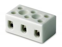 Керамическая клеммная колодка Werit 3 х 10 мм²